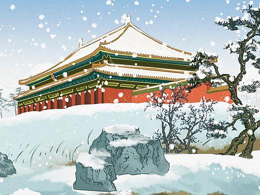 浦发银行—二十四节气插画长图H5