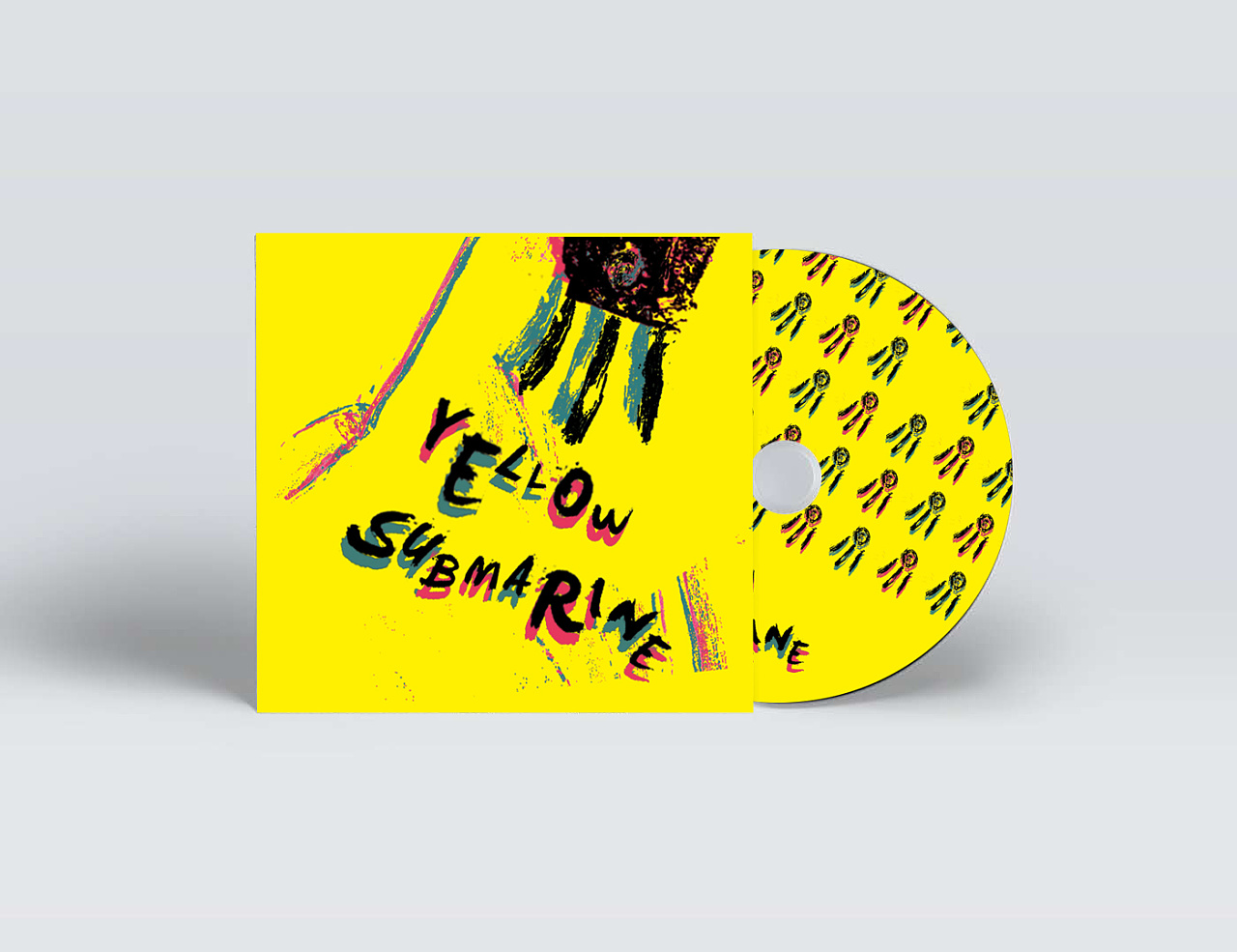 yellow submarine 音乐专辑封面设计