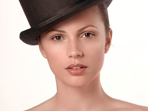 人物肖像ps商业精修 练习 摄影后期