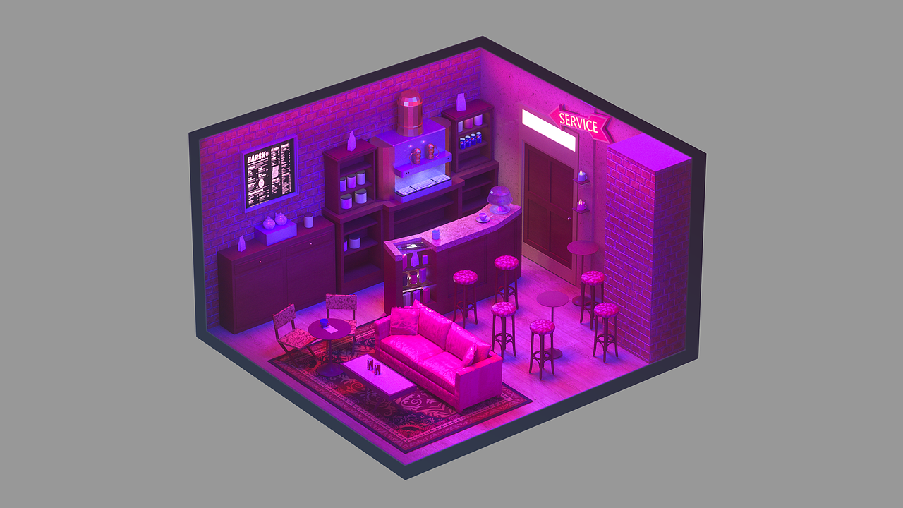 近期小场景练习（图ZMTc4MjI5NTM2） - 场景 - 站酷设计师brebi原创素材 - 站酷ZCOOL