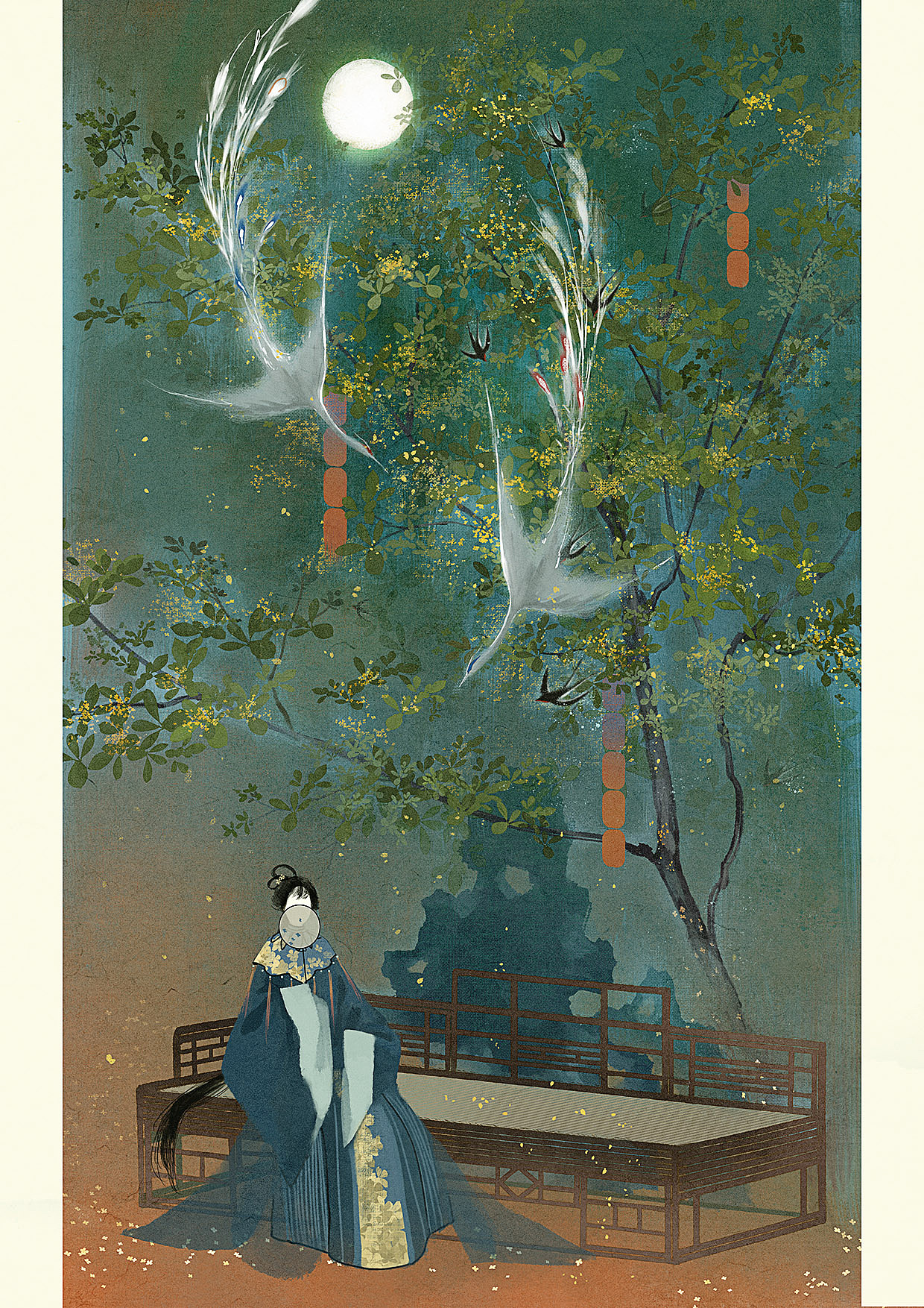 深闺（图ZMTI5NjA2Mjky） - 商业插画 - 站酷设计师酥元棠原创素材 - 站酷ZCOOL