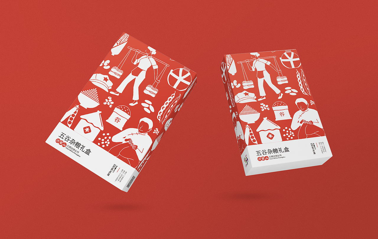五谷杂粮 食品包装 礼盒包装 小米 粮食（图ZMTYzOTcxNjQw） - 包装 - 站酷设计师OYE品牌设计原创素材 - 站酷ZCOOL