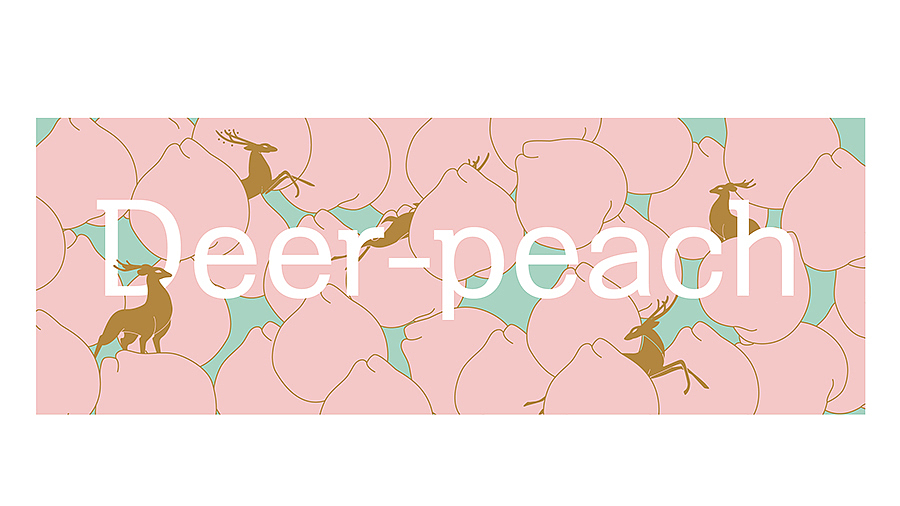 “鹿桃”餐厅 DEER · PEACH · 融合菜（图ZNzg2NzMzODg=） - 品牌 - 站酷设计师费奇原创素材 - 站酷ZCOOL