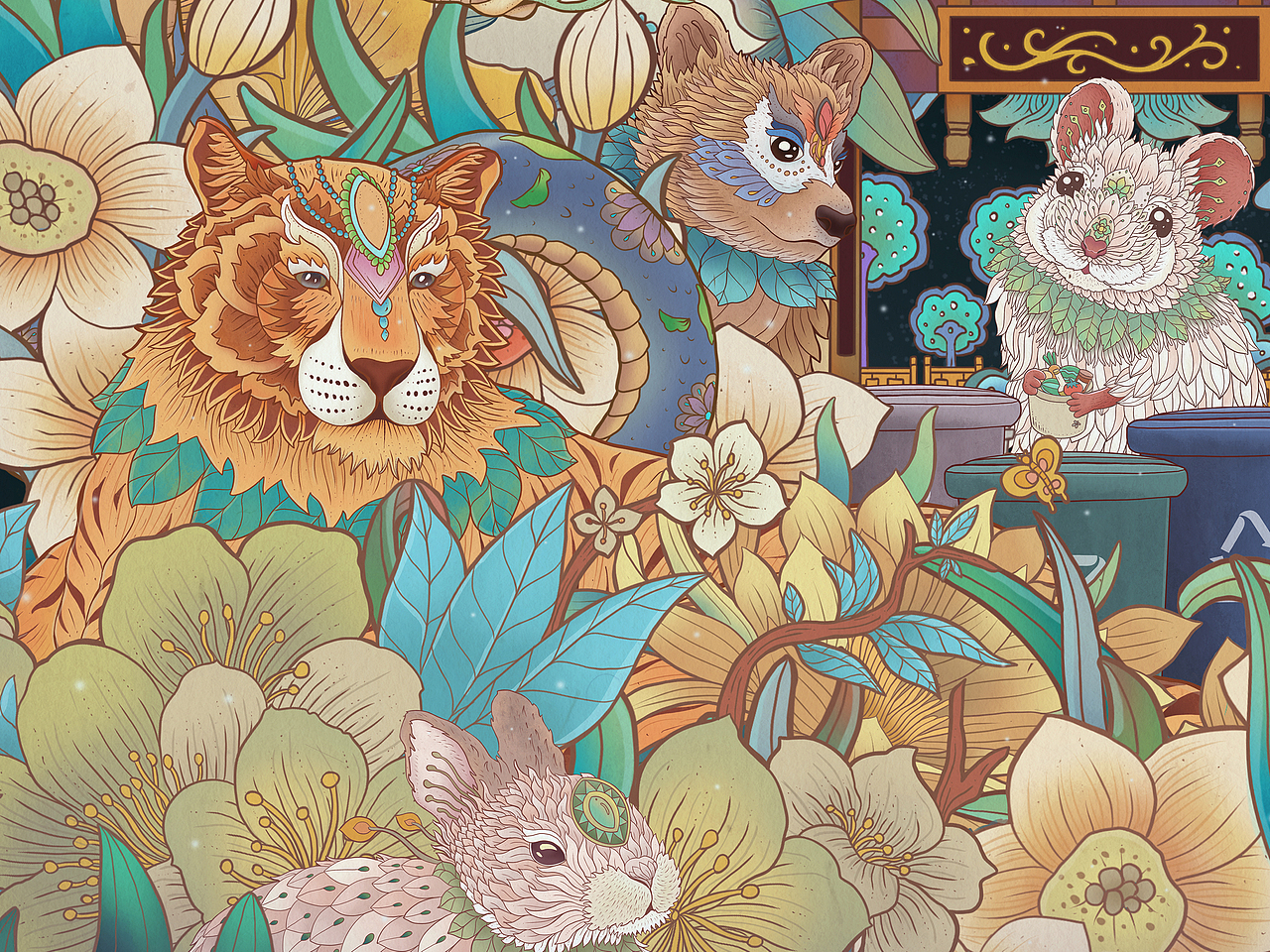 #环保面孔100#发现环保之美-做好垃圾分类（图ZMzEyNTAzODIw） - 海报 - 站酷设计师seed_原创素材 - 站酷ZCOOL