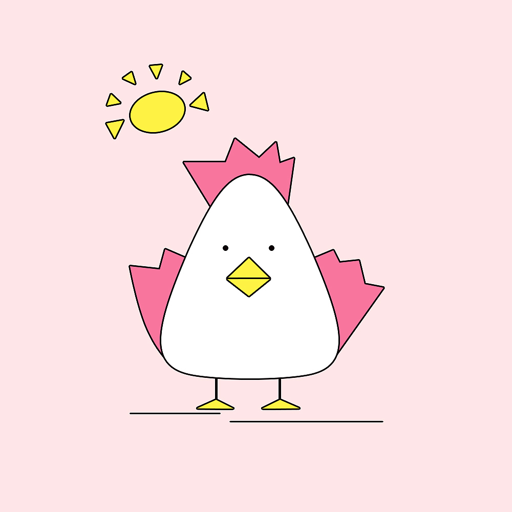 wuli 小呆鸡~~~~~（图ZNjg4NDgxMTY=） - 新锐潮流插画 - 站酷设计师cuocuolee原创素材 - 站酷ZCOOL