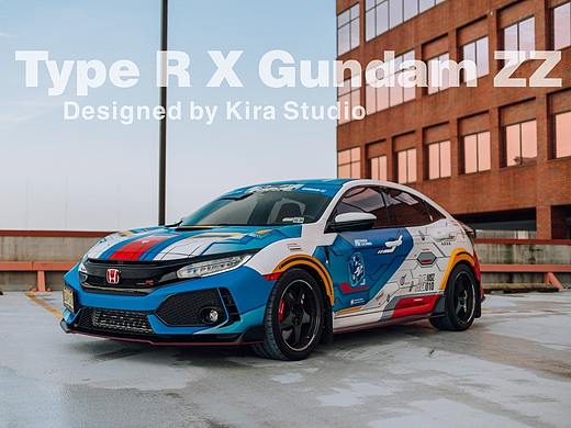 痛车设计 Type R x Gundam ZZ