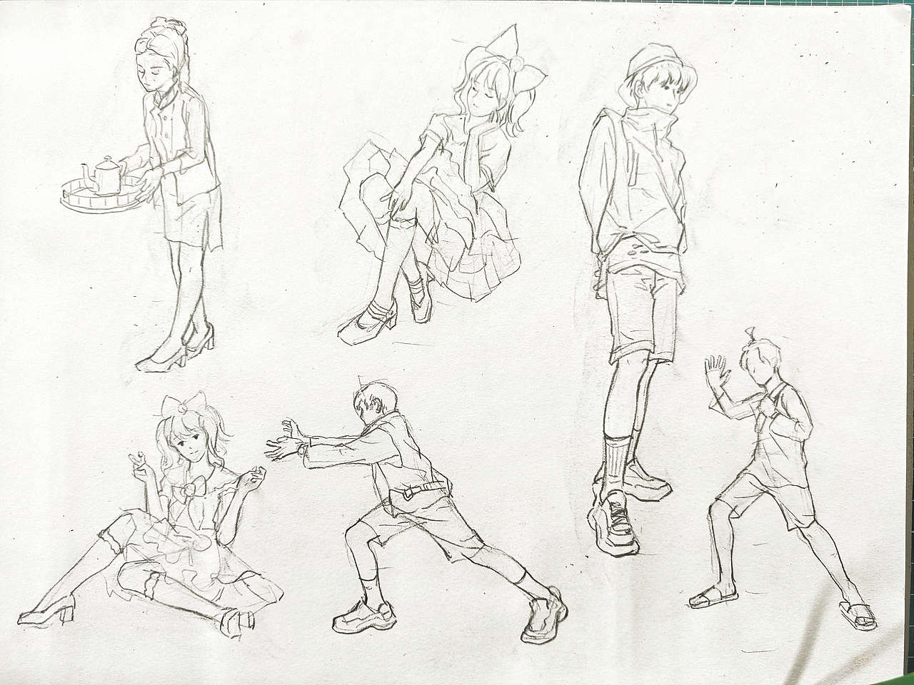 @速写班长#速写60天挑战赛#day54（图ZMjk0NDkzMzY0） - 创作习作 - 站酷设计师羊二子喜欢仓鼠球原创素材 - 站酷ZCOOL