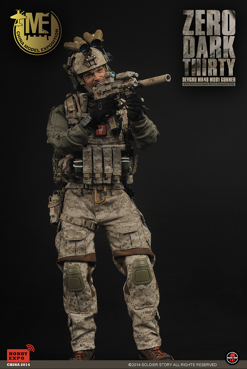 美军DEVGRU- MK46 MOD1机鎗手 -猎杀本拉登（图ZMTExMDE5Mjcy） - 手办/模玩 - 站酷设计师SoldierStory原创素材 - 站酷ZCOOL