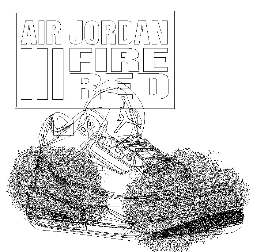 Air Jordan III "Fire Red"（图ZMTI2NzkzMzI=） - 创作习作 - 站酷设计师Jackie_Yip原创素材 - 站酷ZCOOL