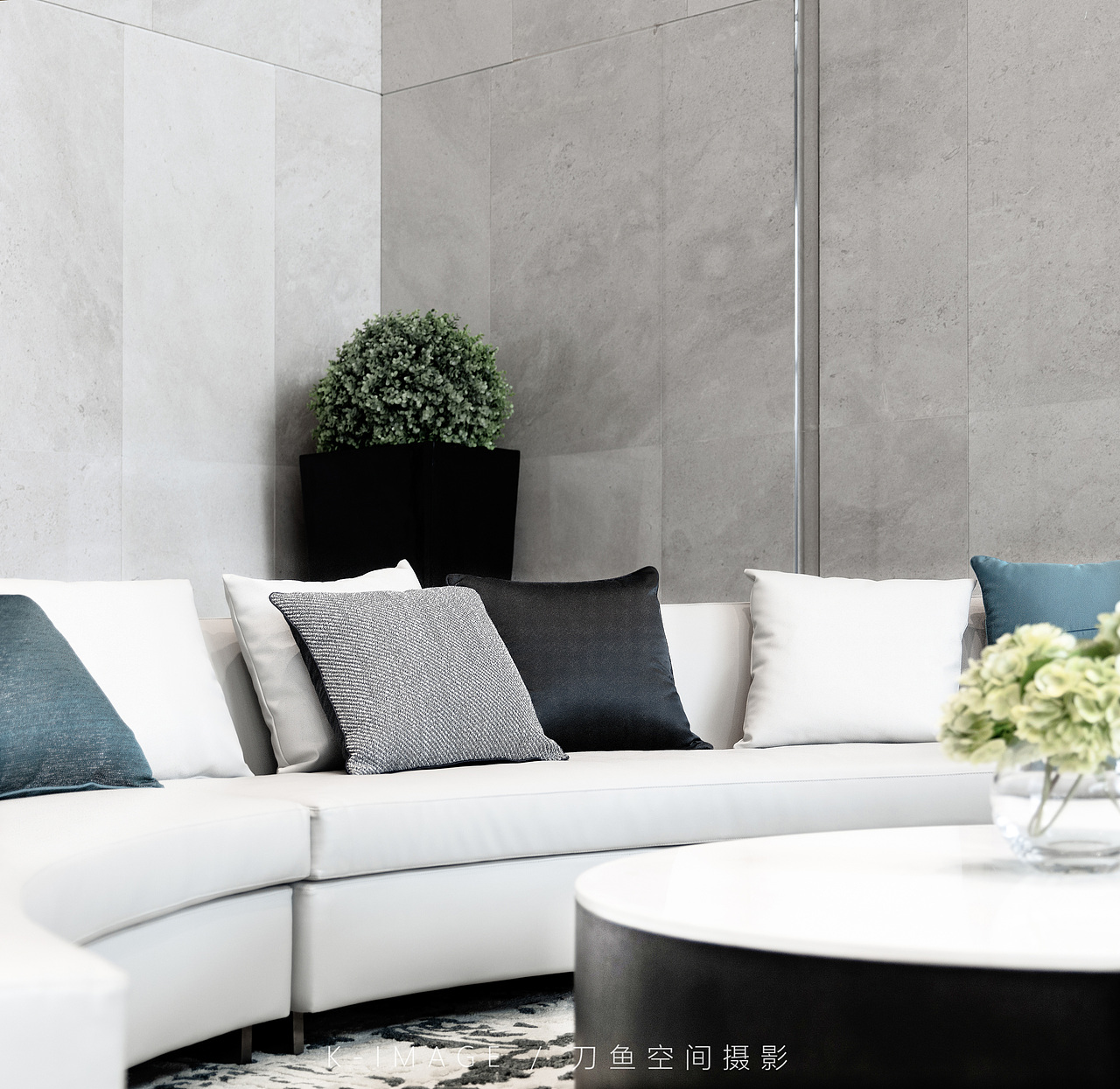 刀鱼空间摄影-宝龙地产宝杨路写字楼大堂