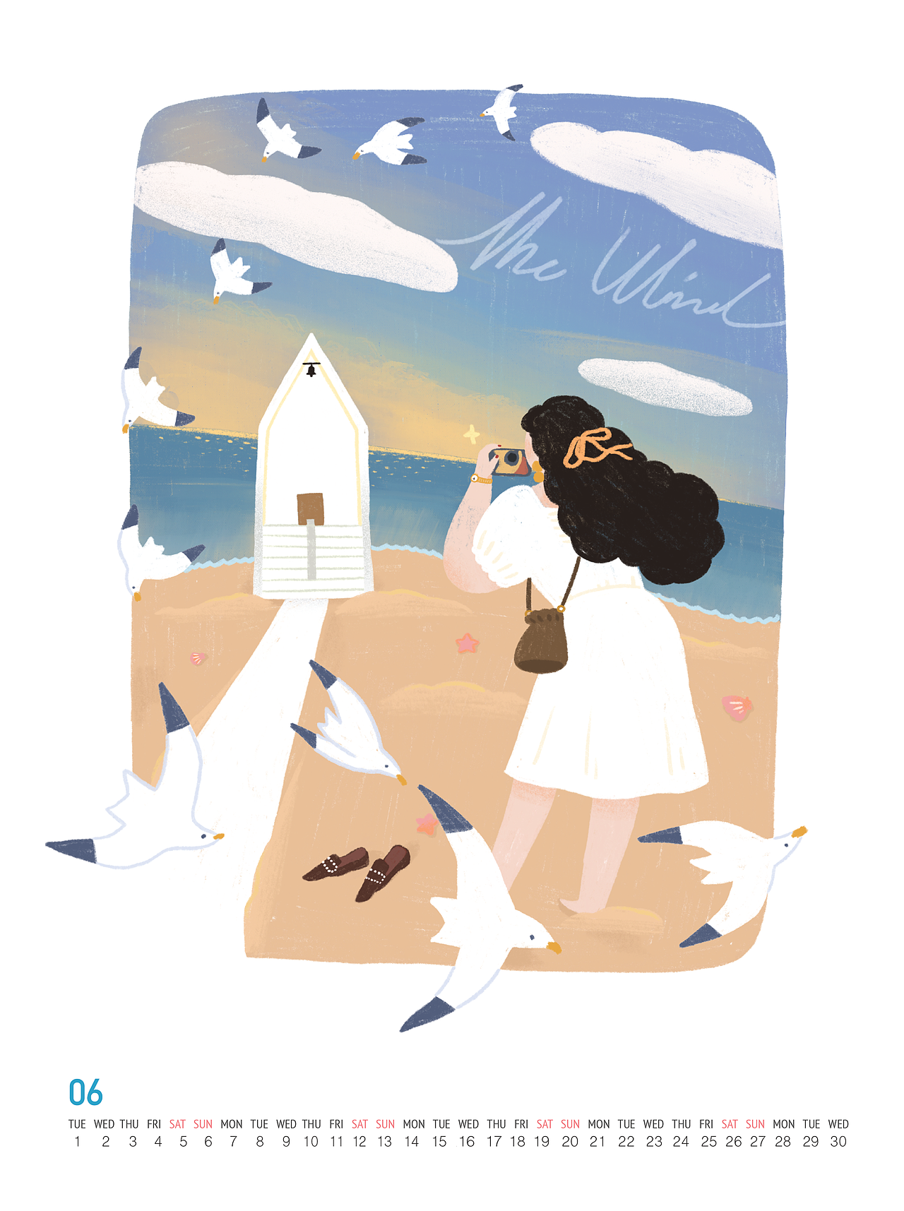 石魚丁的2021新年历（图ZMjM1NzI1OTY0） - 艺术插画 - 站酷设计师石魚丁原创素材 - 站酷ZCOOL