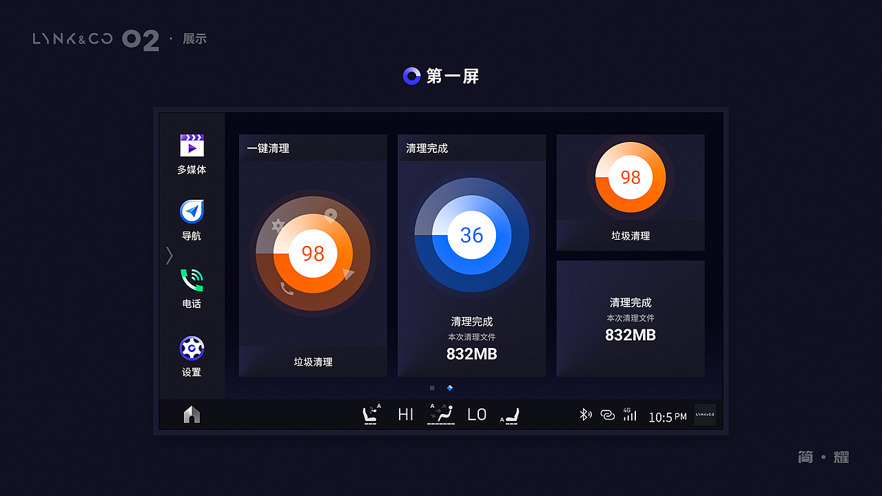 领克02车机主题设计--简耀