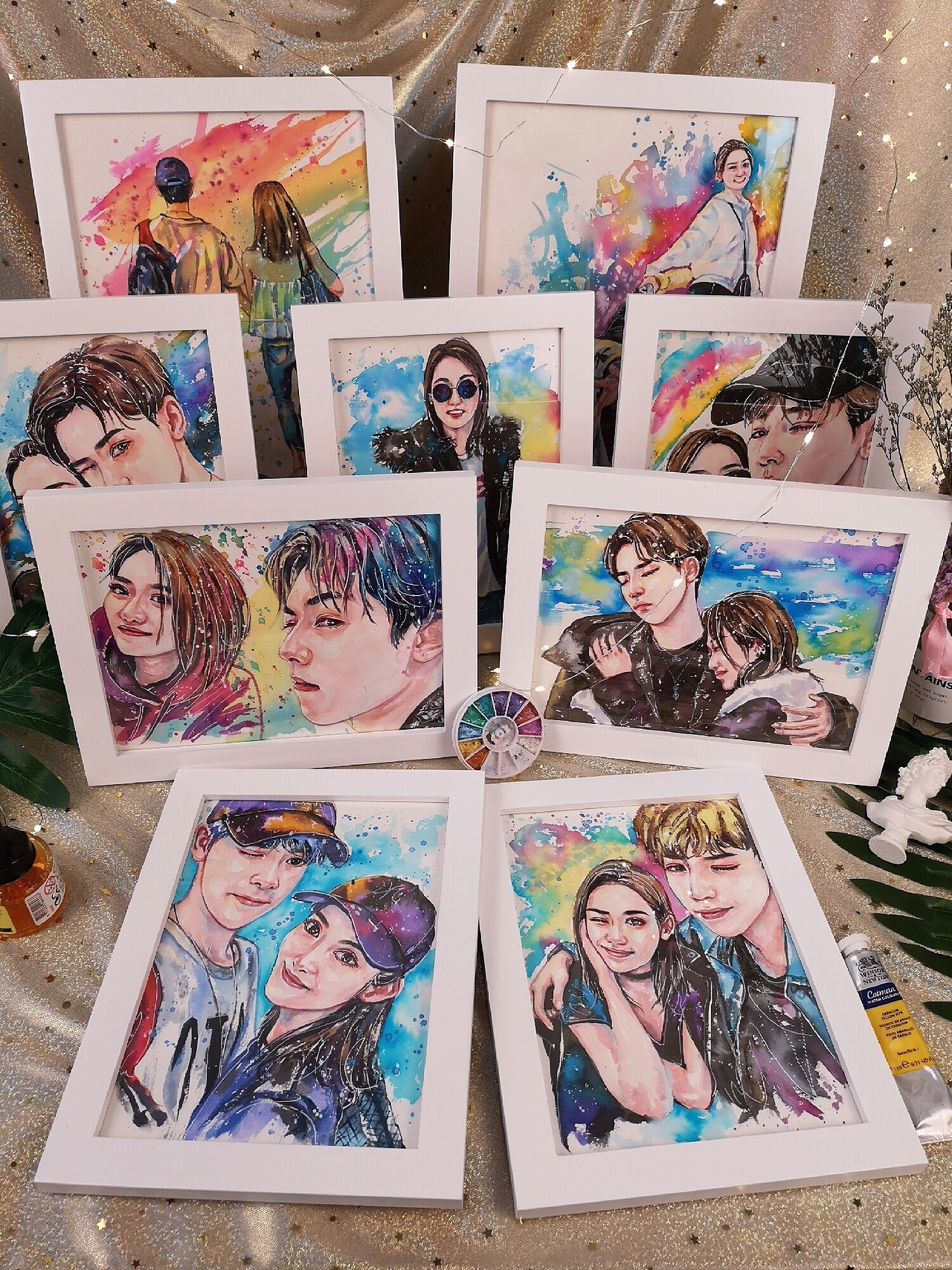 水彩作品（圖ZMTQyMTA4NDA4） - 商業(yè)插畫 - 站酷設(shè)計(jì)師龔靜水彩畫原創(chuàng)素材 - 站酷ZCOOL