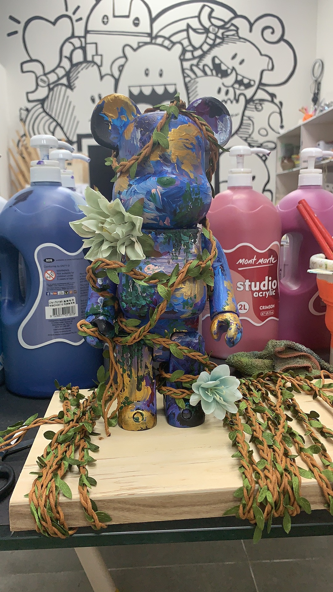 bearbrick “Trace”400%