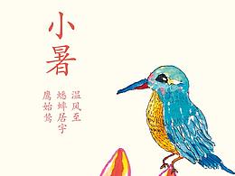 24节气小暑海报