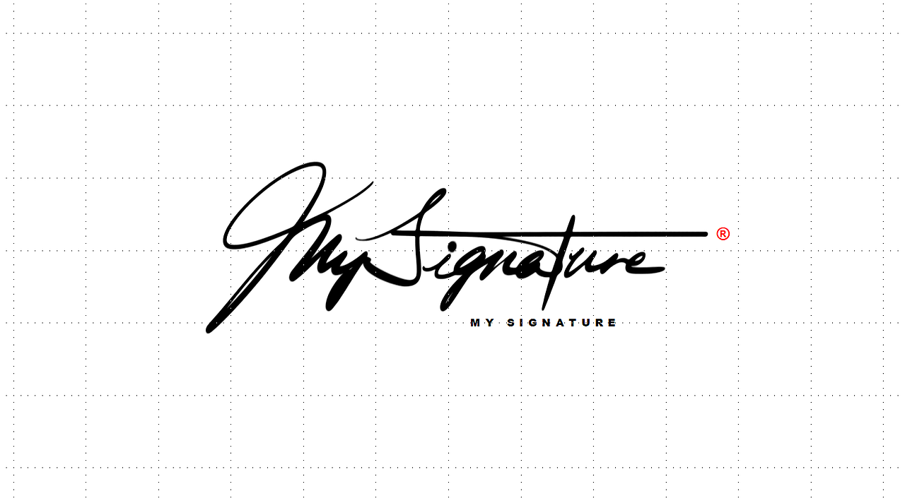 英文签名设计丨英文手写标志丨signature logo design