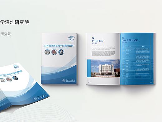 对外经济贸易大学深圳研究院画册展示