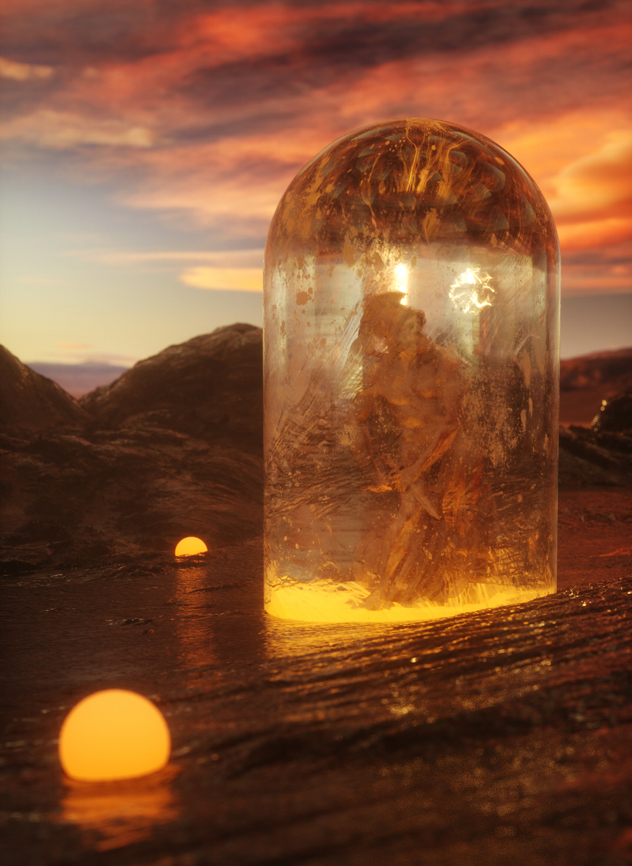 C4D+OC渲染 1月部分练习（图ZMTQyNjA2MTYw） - 场景 - 站酷设计师VCT文森特原创素材 - 站酷ZCOOL