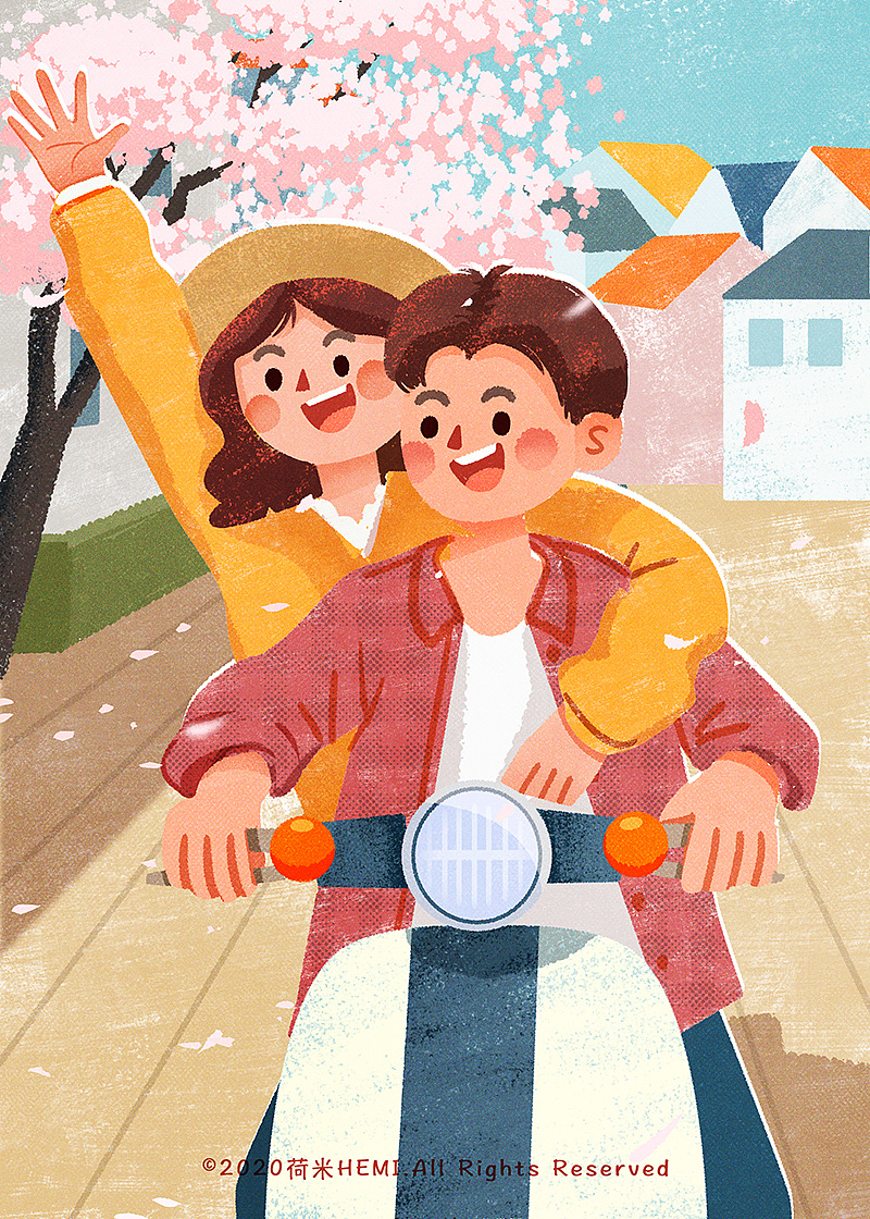 两个人旅行系列（36/365）（图ZMjI1NjU2MTY4） - 创作习作 - 站酷设计师荷米Hemi原创素材 - 站酷ZCOOL