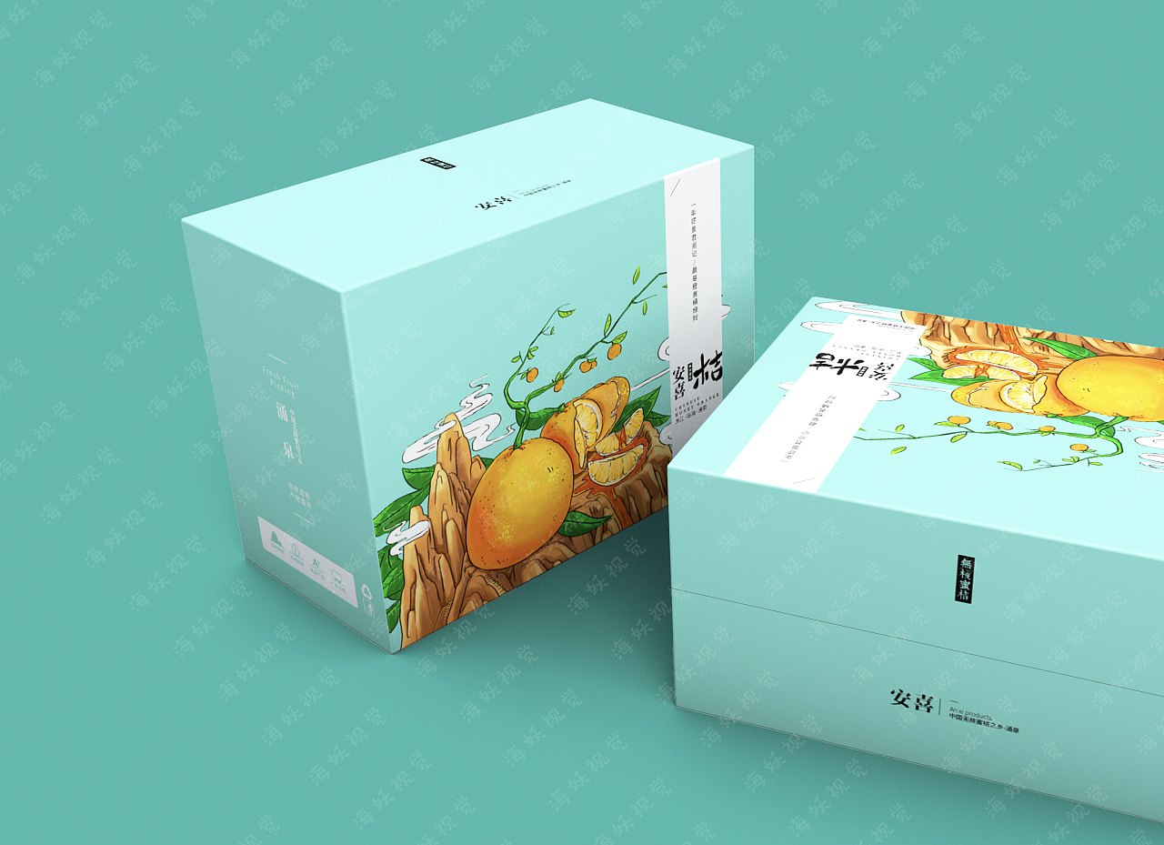 涌泉蜜桔包装设计