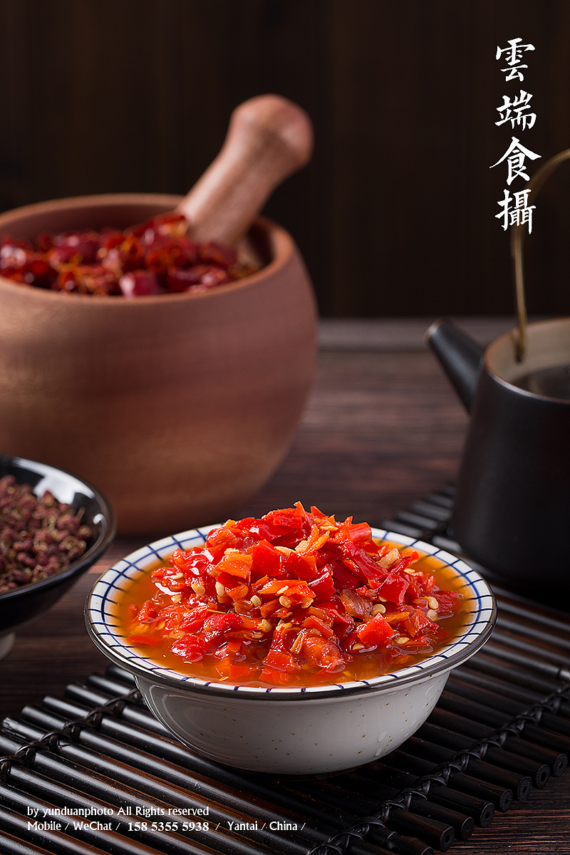 烟台静物美食摄影 电商产品拍摄 精制剁椒碎（图ZMjU3NTI3NTg4） - 美食摄影 - 站酷设计师摄影师云端原创素材 - 站酷ZCOOL