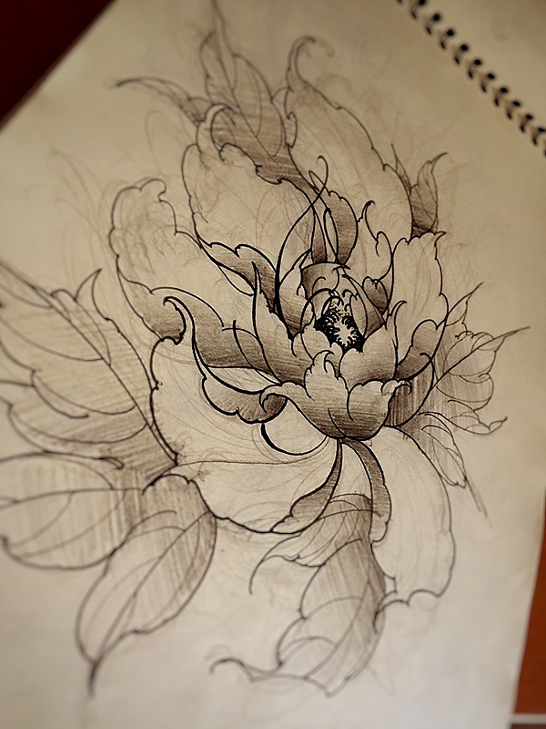 北京纹身店515刺青手稿