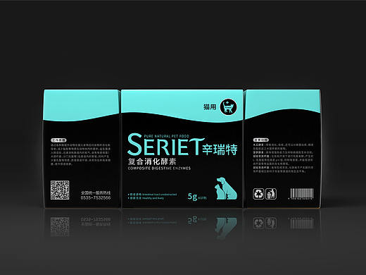 辛瑞特宠物粮包装设计