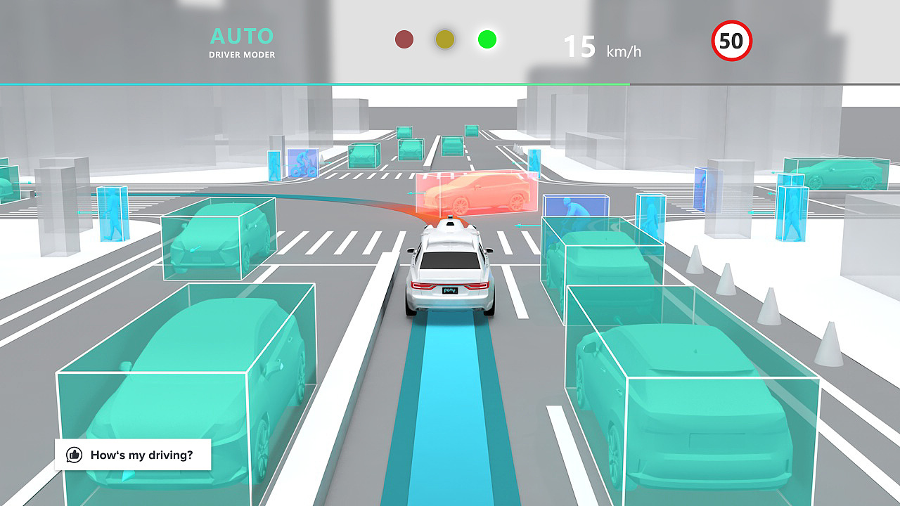 自动驾驶人机交互界面设计