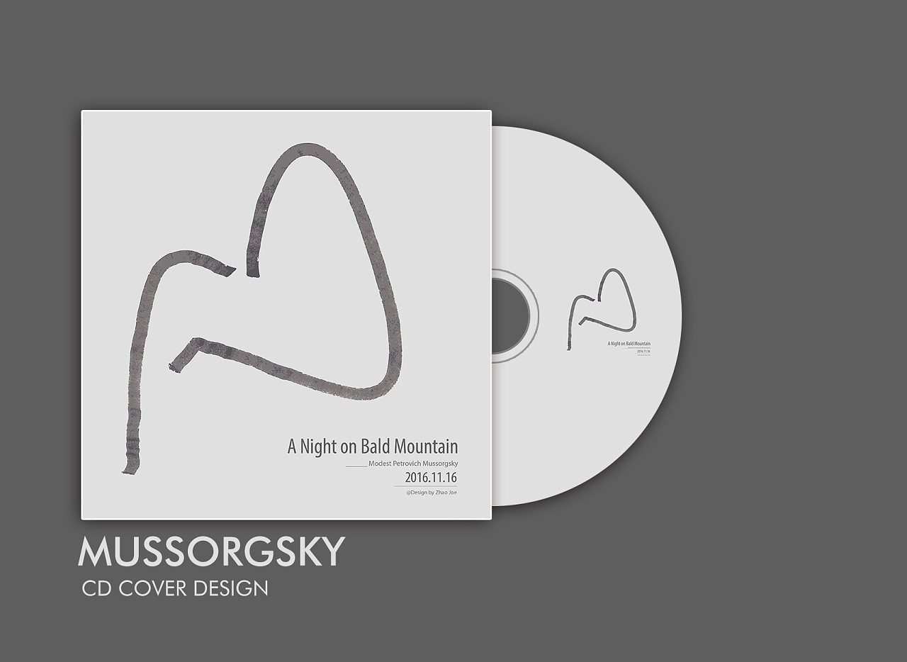 穆索尔斯基 荒山之夜> 海报 cd封面