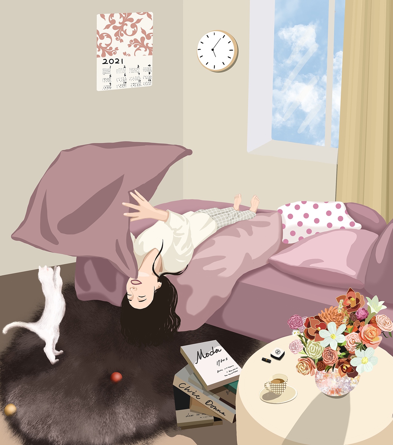 女孩的独居生活