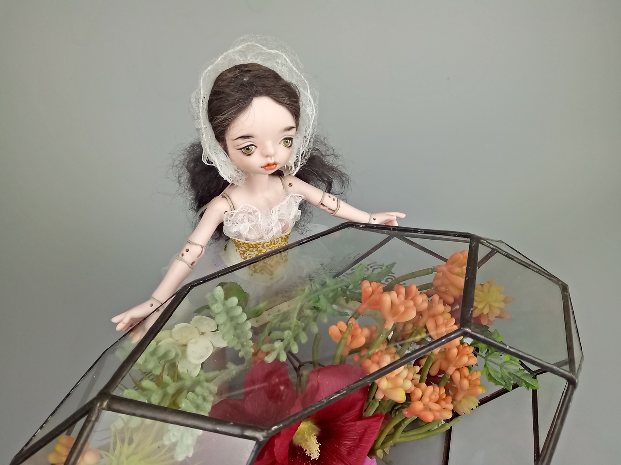 自制六分陶瓷人偶(陶瓷BJD、陶瓷娃娃)（图ZMTE4NDIxMjc2） - 绘画 - 站酷设计师九歌手作20064006原创素材 - 站酷ZCOOL