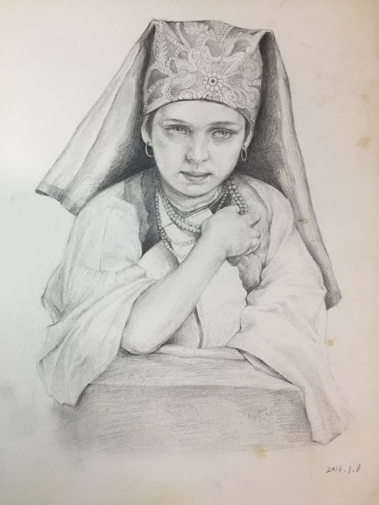 一些素描人像练习（图ZMTI4MDU4NzUy） - 绘画 - 站酷设计师梦狸子原创素材 - 站酷ZCOOL