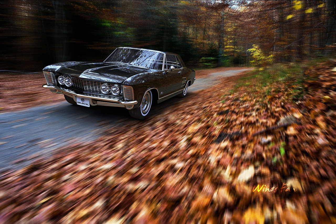 CGI_Buick Riviera 1963 Ⅱ（图ZMjc1NjMzNTI=） - 机械/交通 - 站酷设计师windsfan原创素材 - 站酷ZCOOL