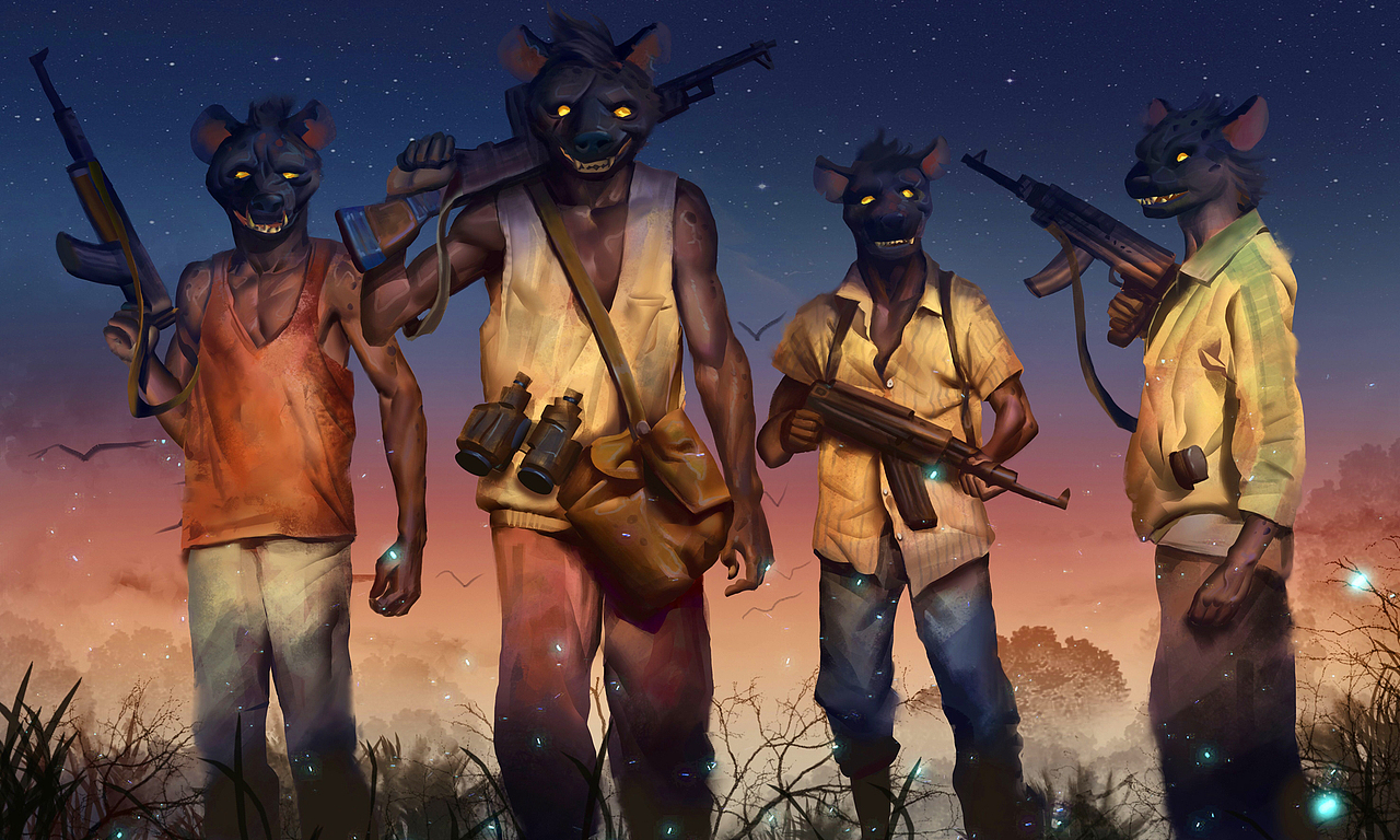 兽猎（图ZMjEyMDE3NTQ4） - 创作习作 - 站酷设计师S肚子爱画画D原创素材 - 站酷ZCOOL