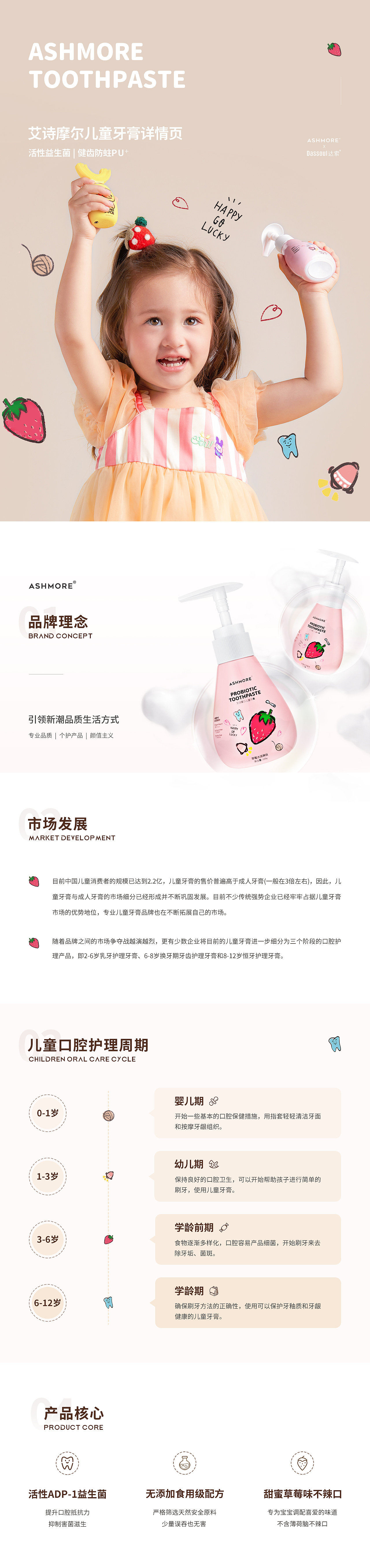 平面&视频 | 艾诗摩尔儿童牙膏整案分享