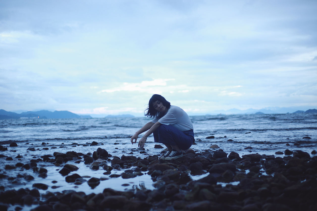 海邊（圖ZNjI5MTc3MjA=） - 人像攝影 - 站酷設計師拉沙原創(chuàng)素材 - 站酷ZCOOL