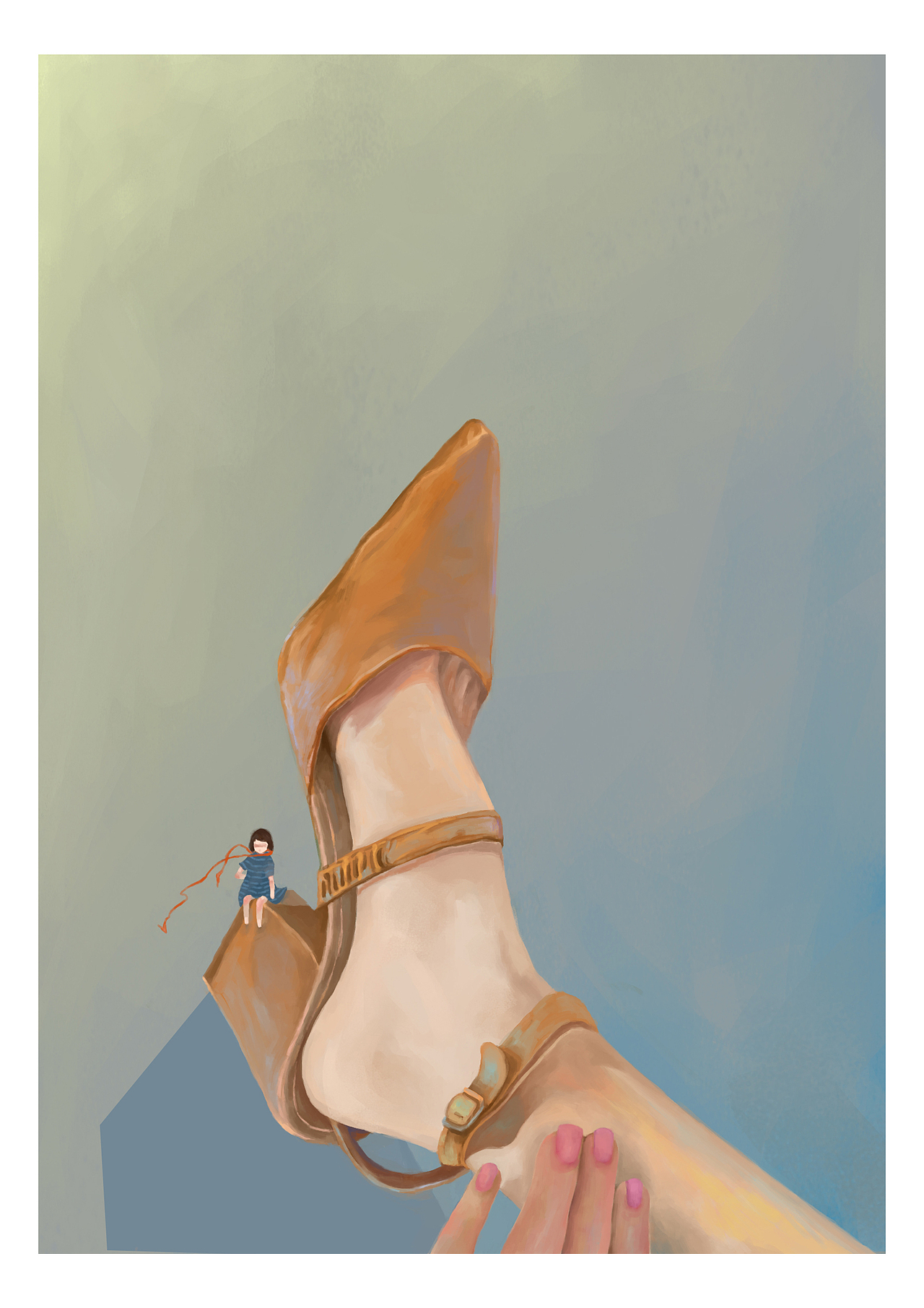 《Red tape》插画设计