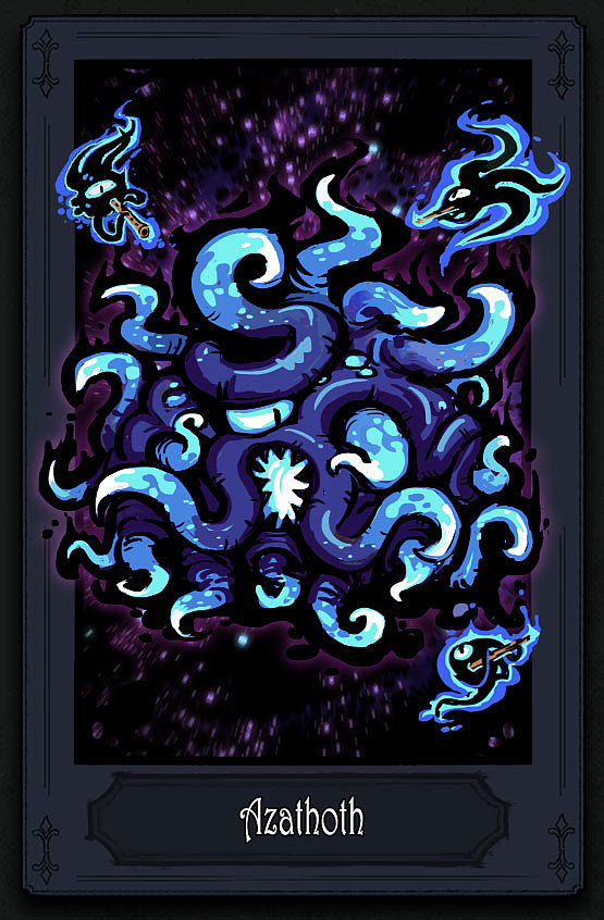 q版克苏鲁卡牌阿卡姆档案原创