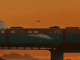 不同路上的天空