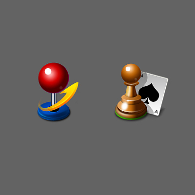 几枚以前光影练习临摹的图标