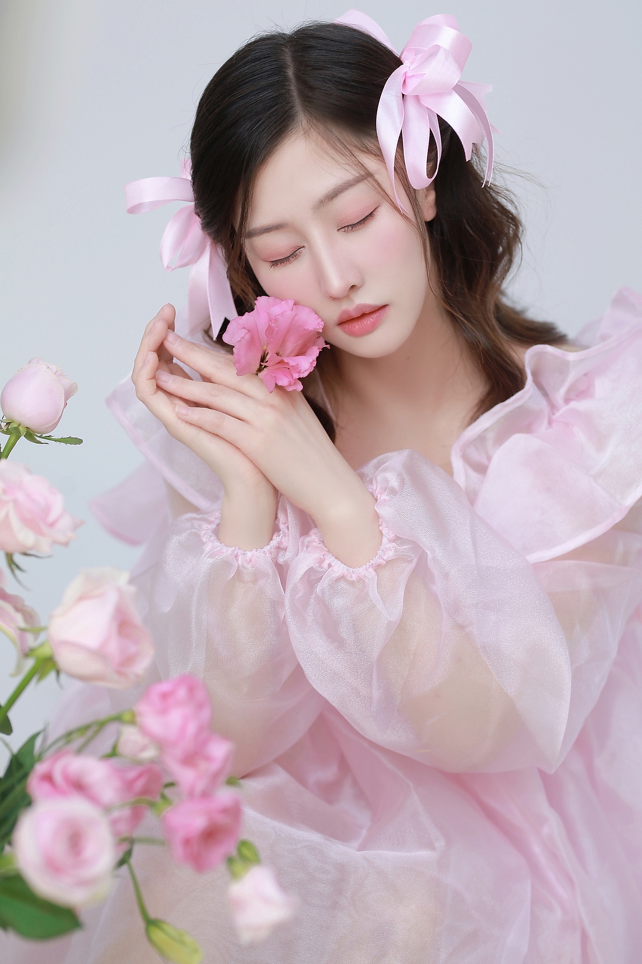 给下个春天打个蝴蝶结96少女写真|韩系画报|摄影|人像摄影|白兔糖