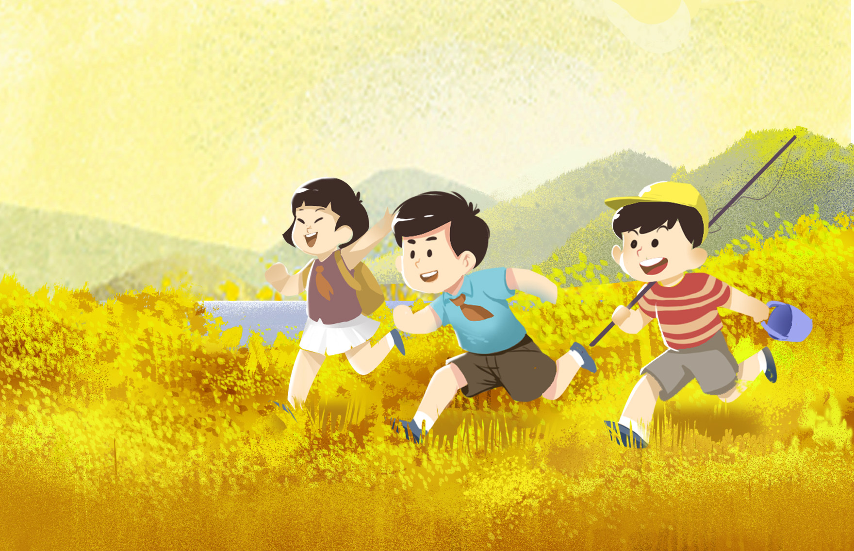 儿时记忆|插画|商业插画|背多分第二版 - 原创作品 - 站酷 (zcool)