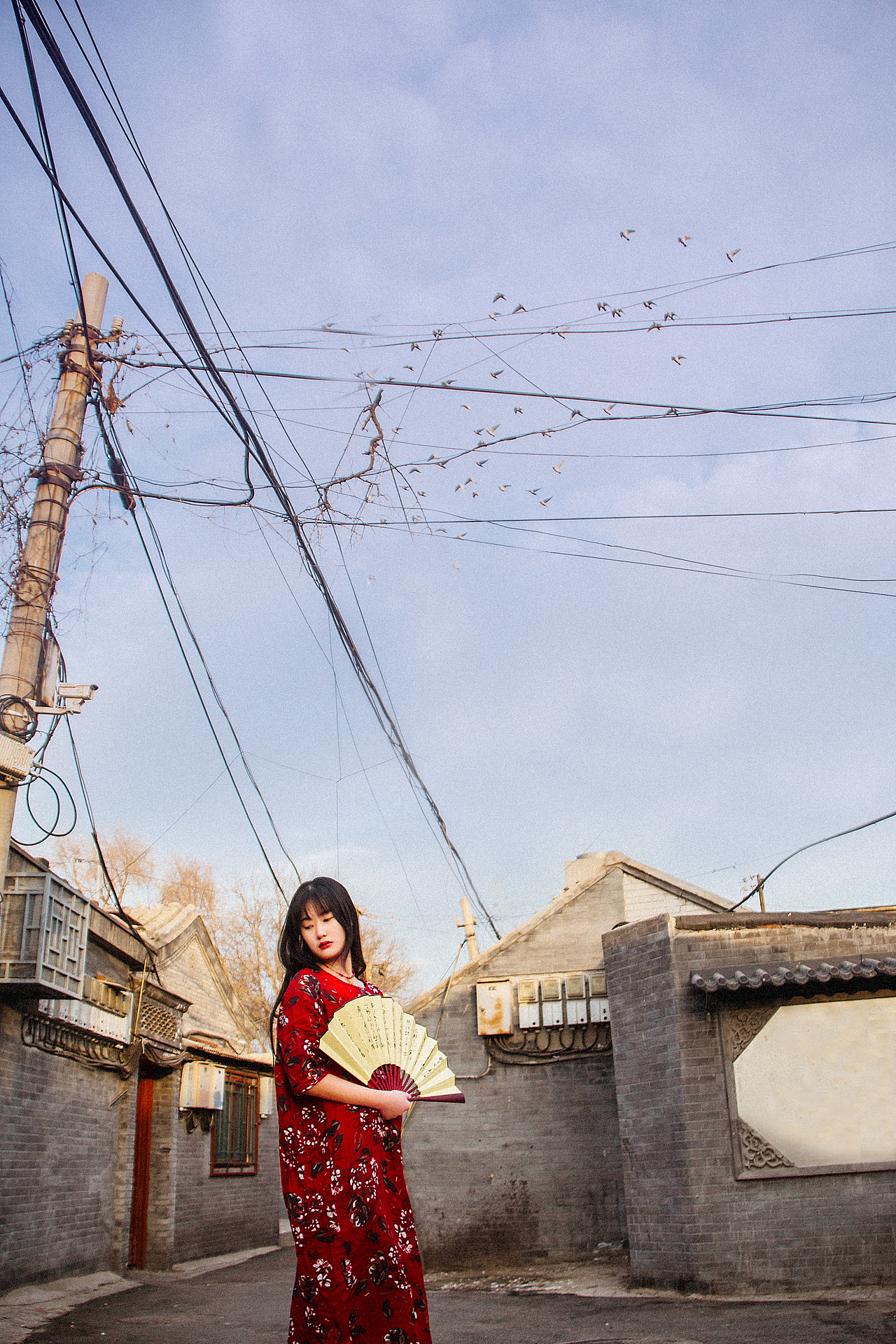 折扇·中国风（图ZNDQ4MTczNTI=） - 人像摄影 - 站酷设计师卓小昕sweetheart原创素材 - 站酷ZCOOL