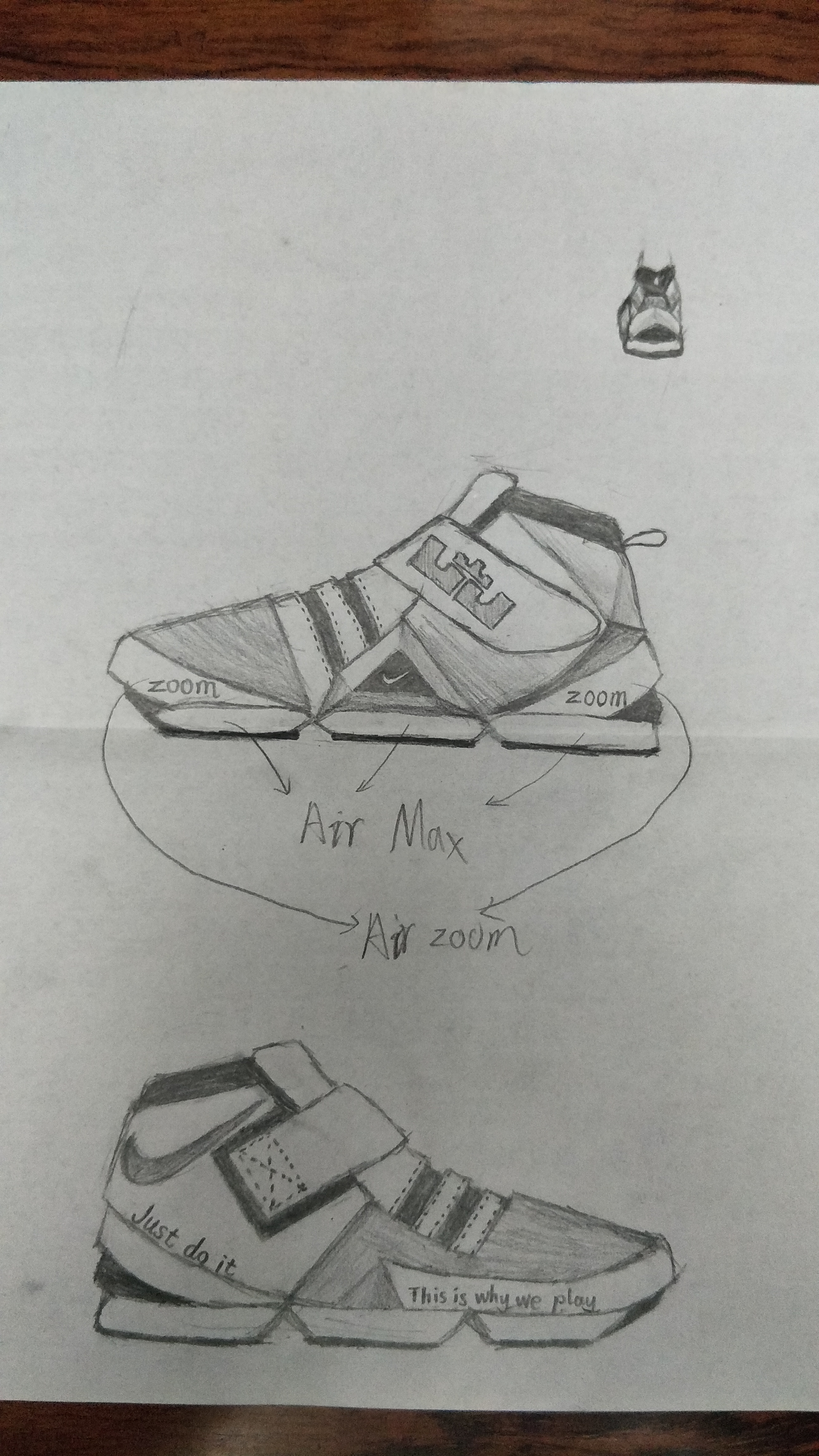 球鞋设计手稿图片