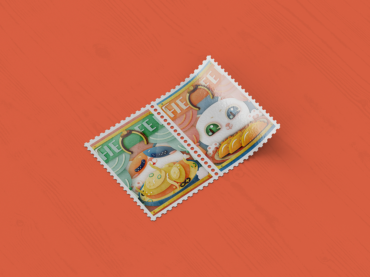 擒味记——安徽合肥站《庐州美食》（图ZMjYwODQ4OTA0） - 闪屏/壁纸 - 站酷设计师毒奶茶子原创素材 - 站酷ZCOOL