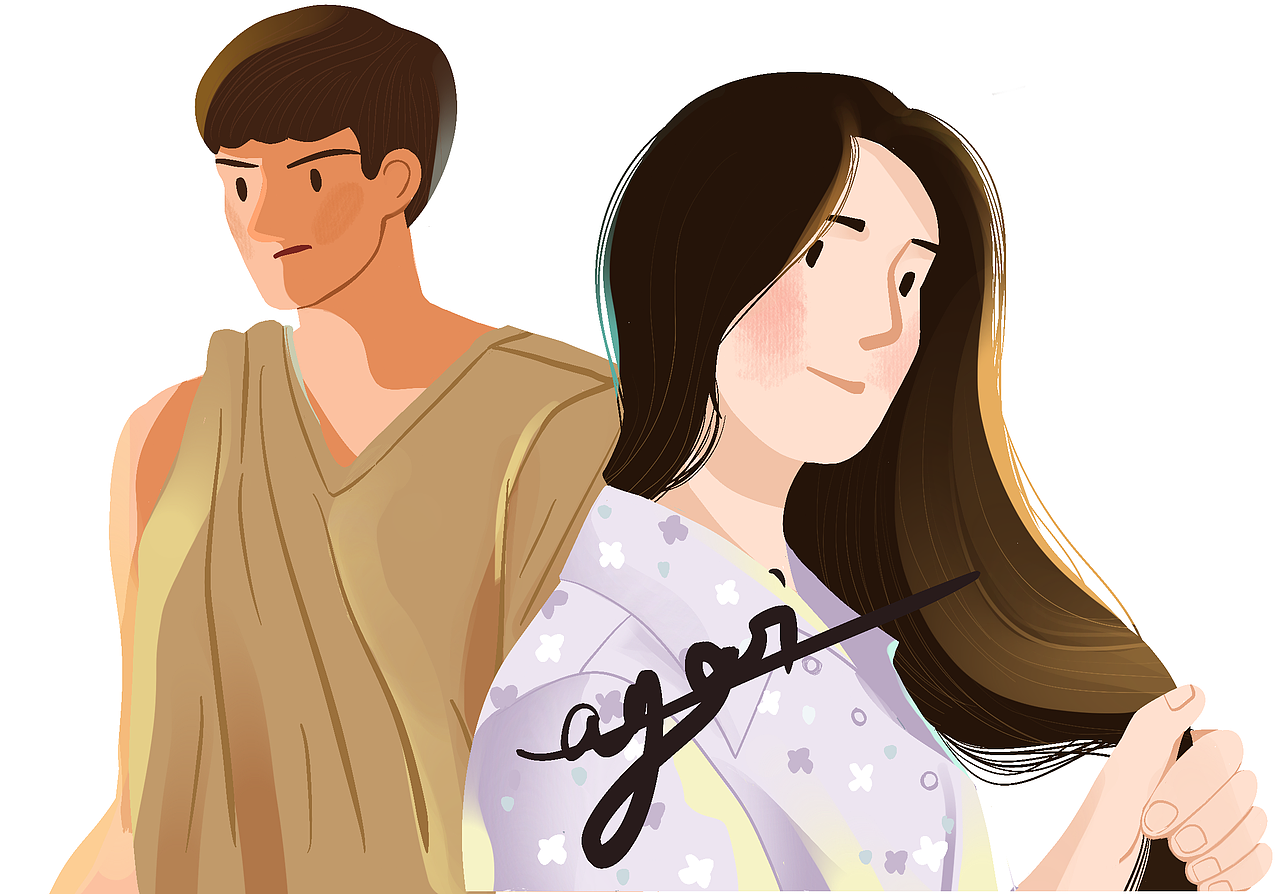 2021—人物插画总结（图ZMjgzMDcxOTE2） - 商业插画 - 站酷设计师啊盖桑原创素材 - 站酷ZCOOL