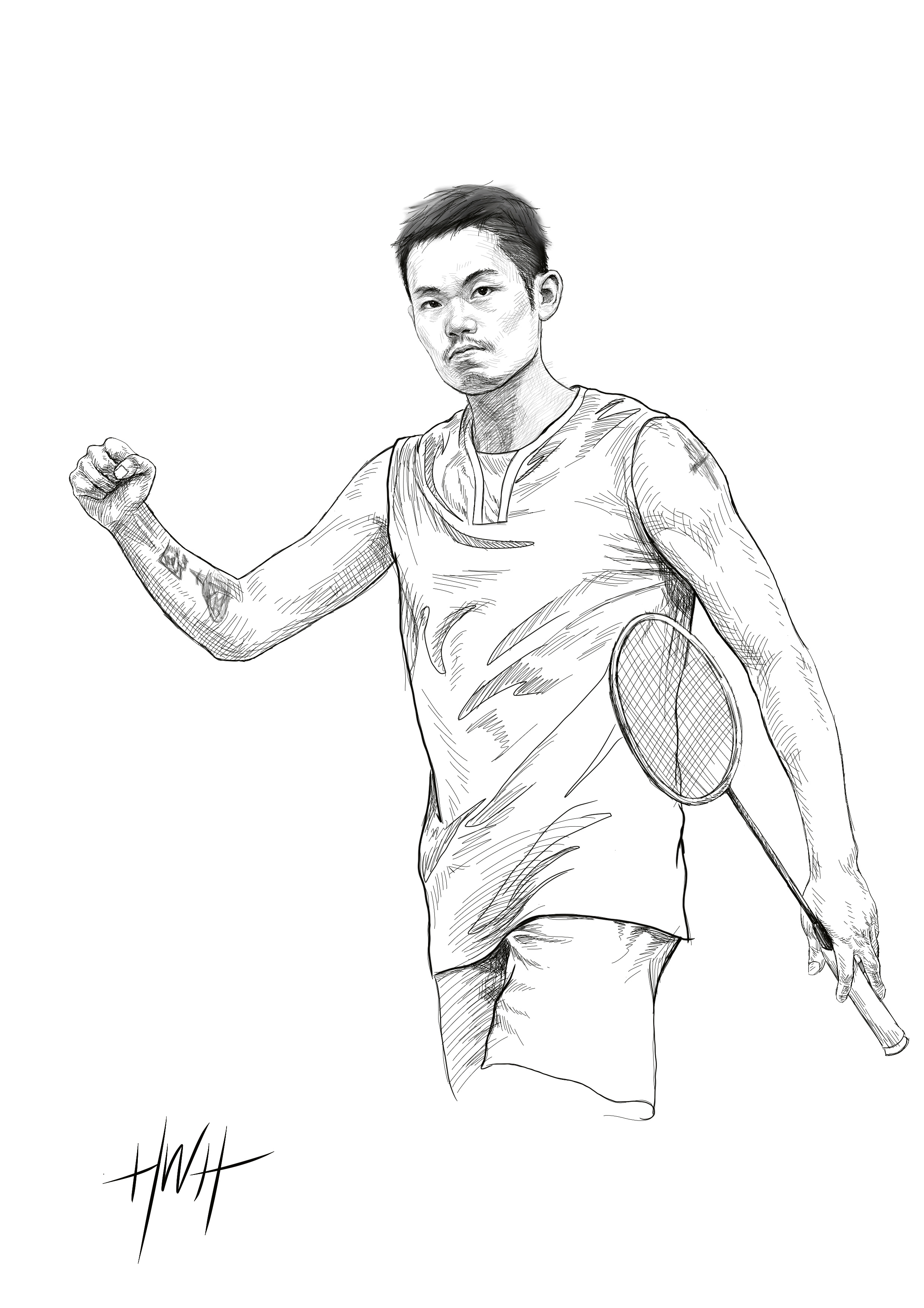 2016里约奥运瞬间 ipad手绘