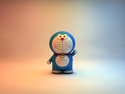 C4D 哆啦A梦