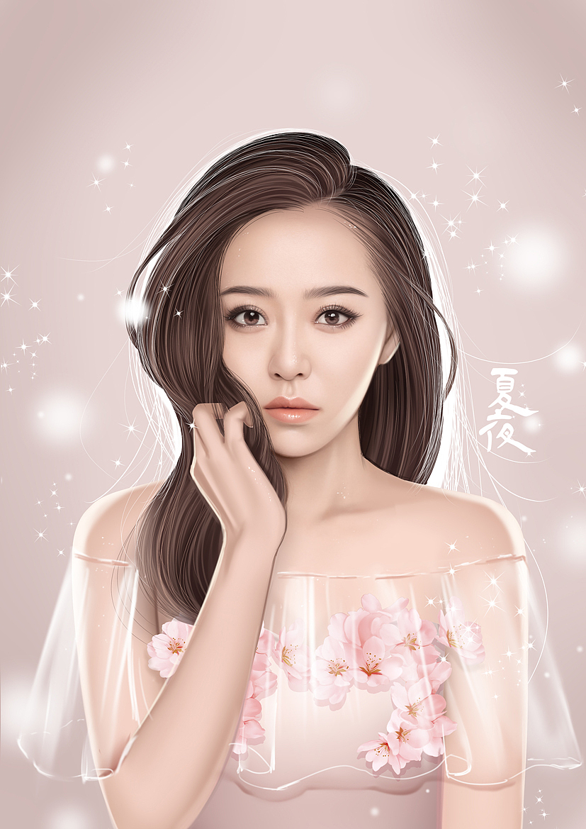 张靓颖（图ZOTc2ODk0ODA=） - 创作习作 - 站酷设计师画画的夏夜原创素材 - 站酷ZCOOL