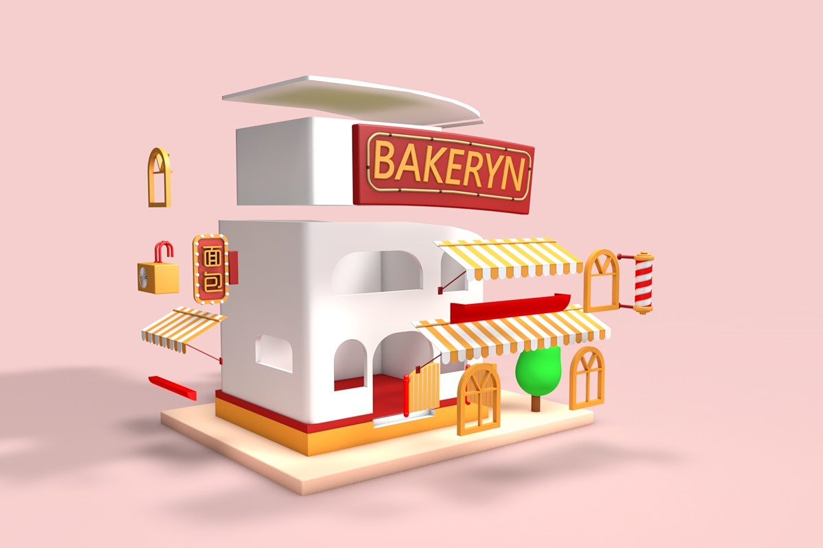 部分C4D作品 （临摹+设计）（图ZNzkxMDk4NDQ=） - 其他三维 - 站酷设计师杨凯棋原创素材 - 站酷ZCOOL